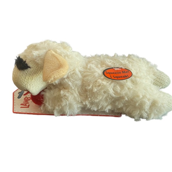HP πLamb Chop The Lamb! The Legend! Dog Toy with Squeaker New Approx 10β - Picture 2 of 3
